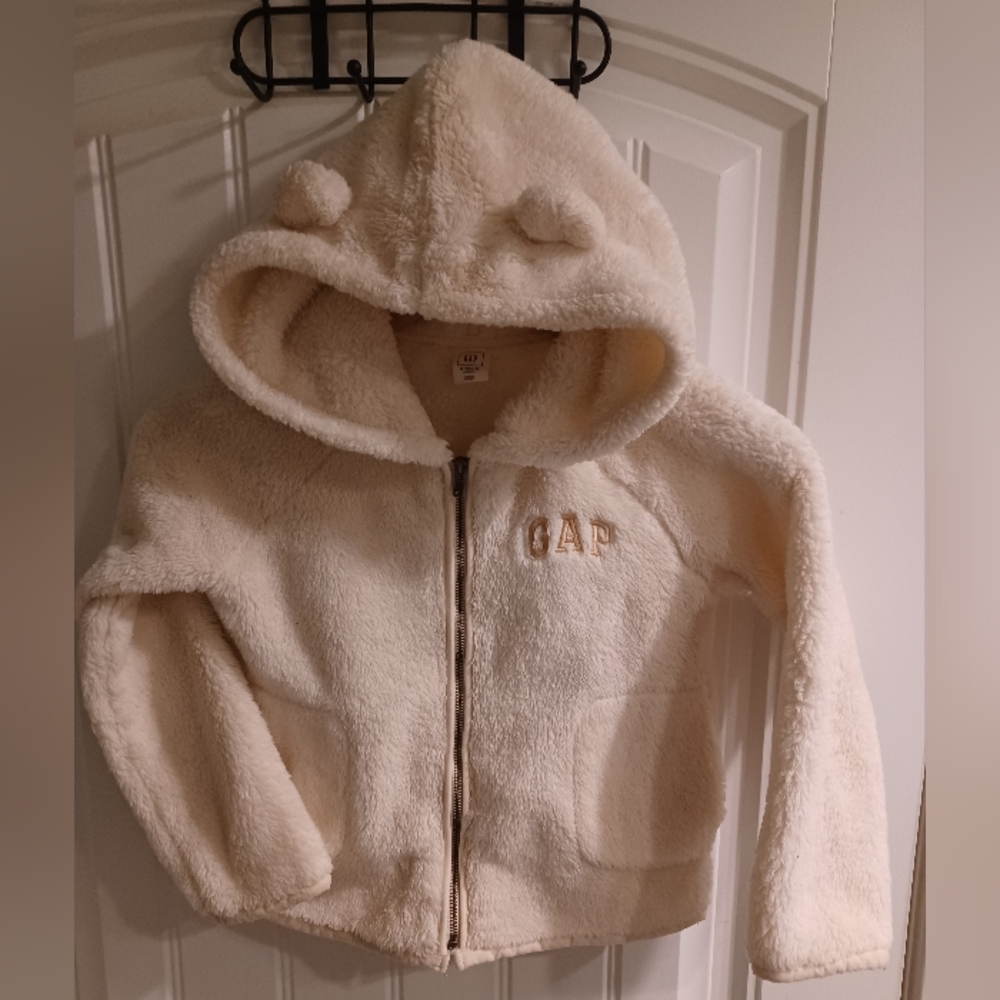Gap toddler girls sz5 zip up hoodie